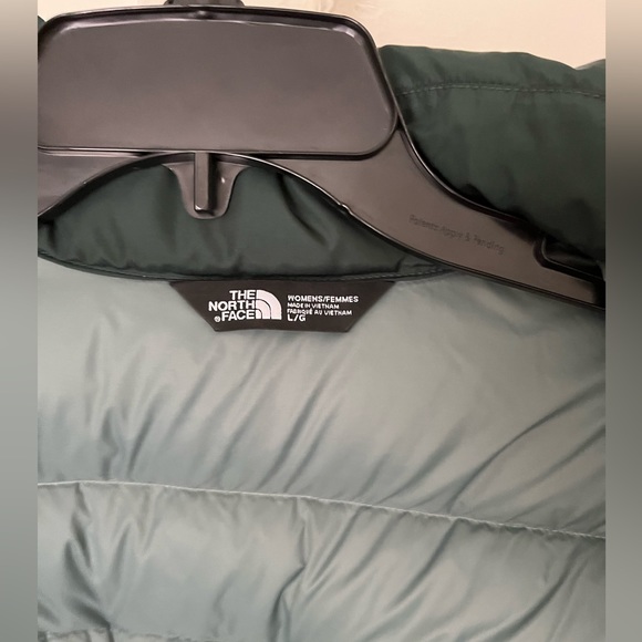 **sold elsewhere** NWT northface winter insulated jacket, green, size large - Picture 6 of 12